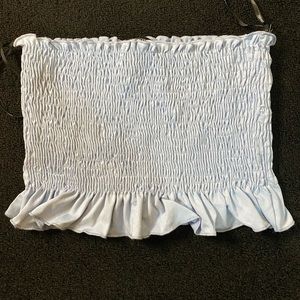 Forever 21 blue tube top